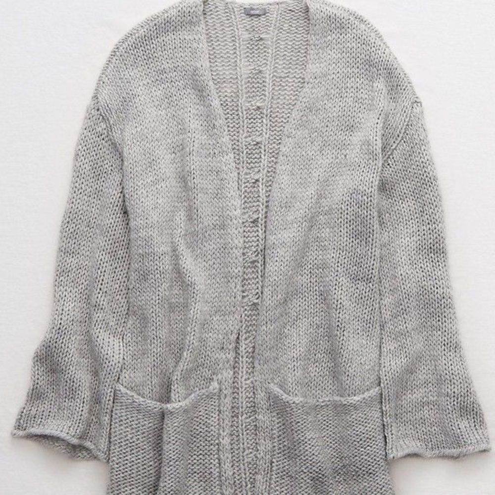 Aerie | Bell Sleeve Knit Cardigan, Size M